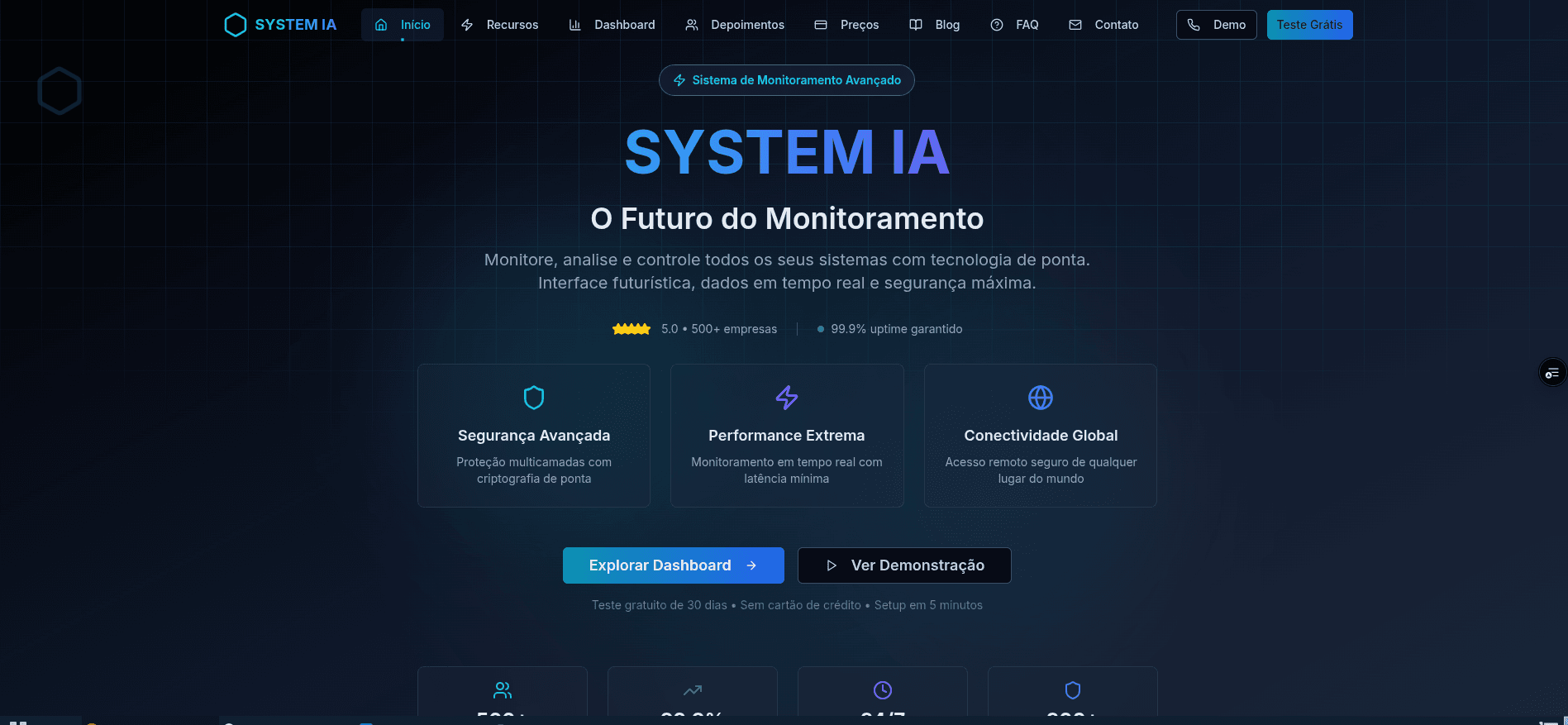 DASHBOARD CORPORATIVO